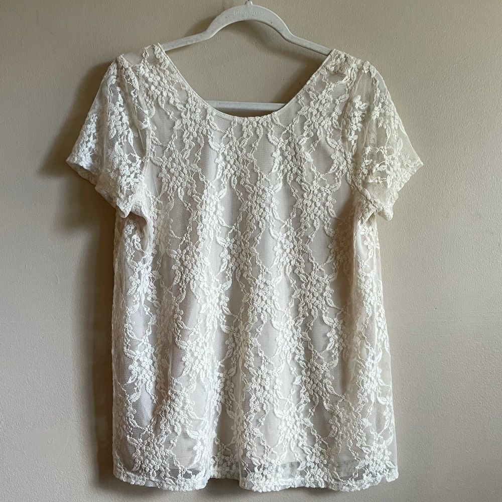 Show Me Your MuMu Lace Top